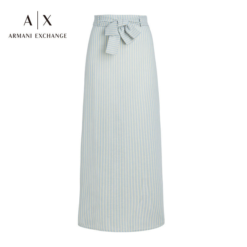 Armani Exchange Armani Strip Long Skirt Skirts 3ZYN47-YNCMZ