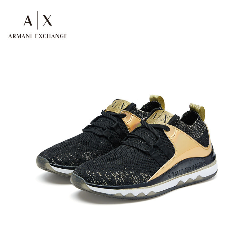 Armani Exchange Armani AX women's shoes comfortable and breathable all-match sports women's casual shoes mesh