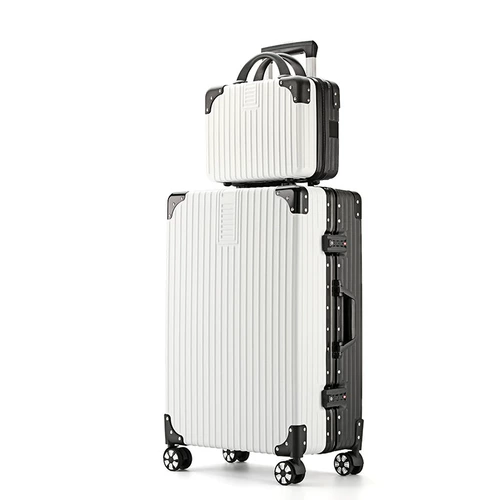 2022新款拉杆箱女24寸行李箱男旅行箱大容量26子母密码皮箱子耐用