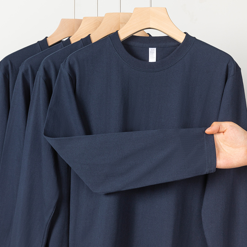 Outlet~ Brand Export Counter Clearance, Bargain New Arrivals, Heavy-Duty New Autumn Versatile Solid Color Long-Sleeve T-Shirt 2026