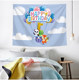 Children's first birthday party background wall cloth girl boy background hanging cloth curtain cloth decoration arrangement tapestry