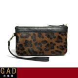 Маленькая сумка клатч, кожаная вместительная и большая сумка с петлей на руку, из натуральной кожи