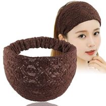 Shade White Hair Accessories Cover Divine Instrumental Wide Side Beam Hair Band Hair Stirrup Short Haircut Hair Style Headscarf Wash Face Out