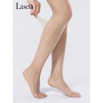 Mid-calf stockings ultra-thin anti-shedding mid-length mid-length knee-proof half-tube invisible calf socks for women