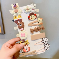 Комплект, в цветочек, 14 шт