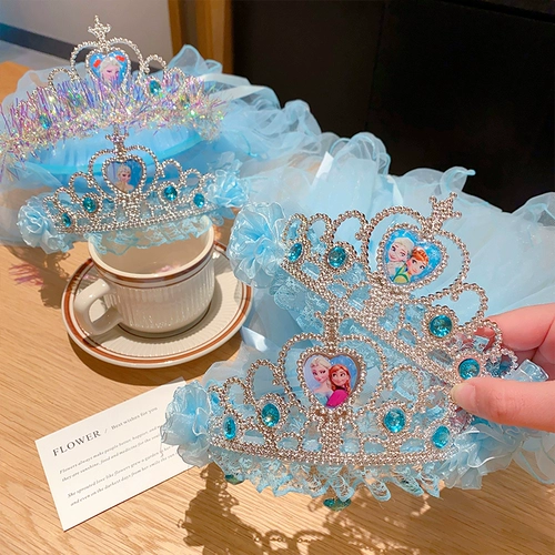 Детский ободок для принцессы, аксессуар для волос, «Холодное сердце»