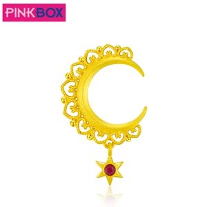 PINKBOX/娉饰珠宝 Серьги, золотая инкрустация камня