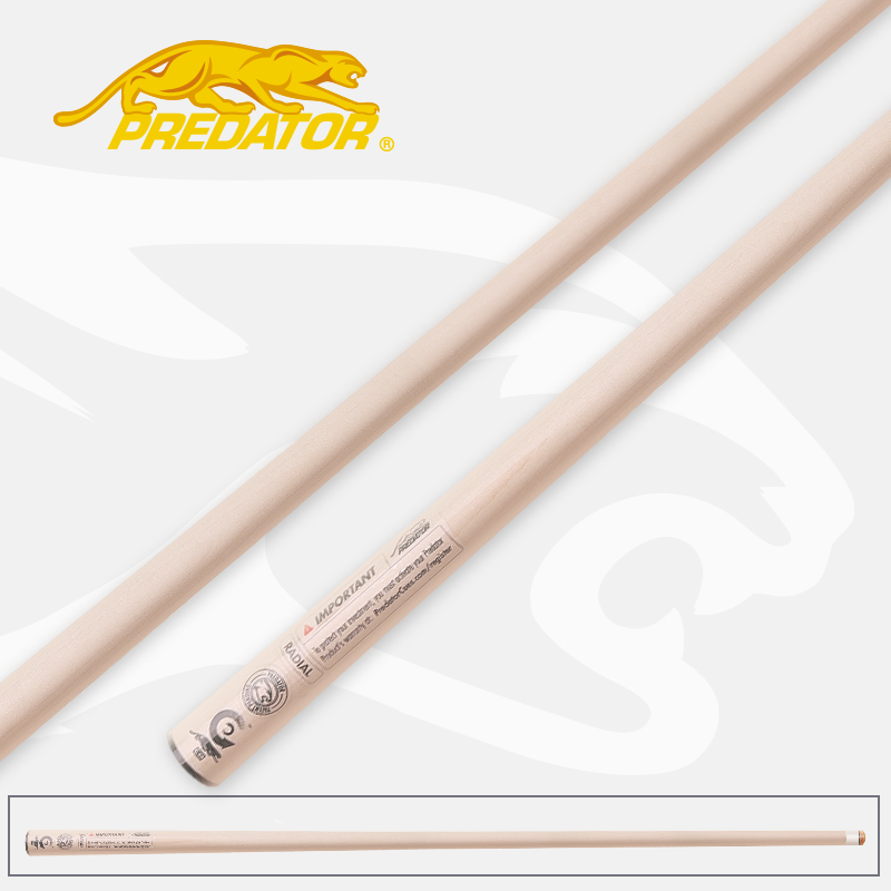 Predator Jaguar C8 forelimb support anterior segment nine-club billiard club supplies white maple with carbon fiber