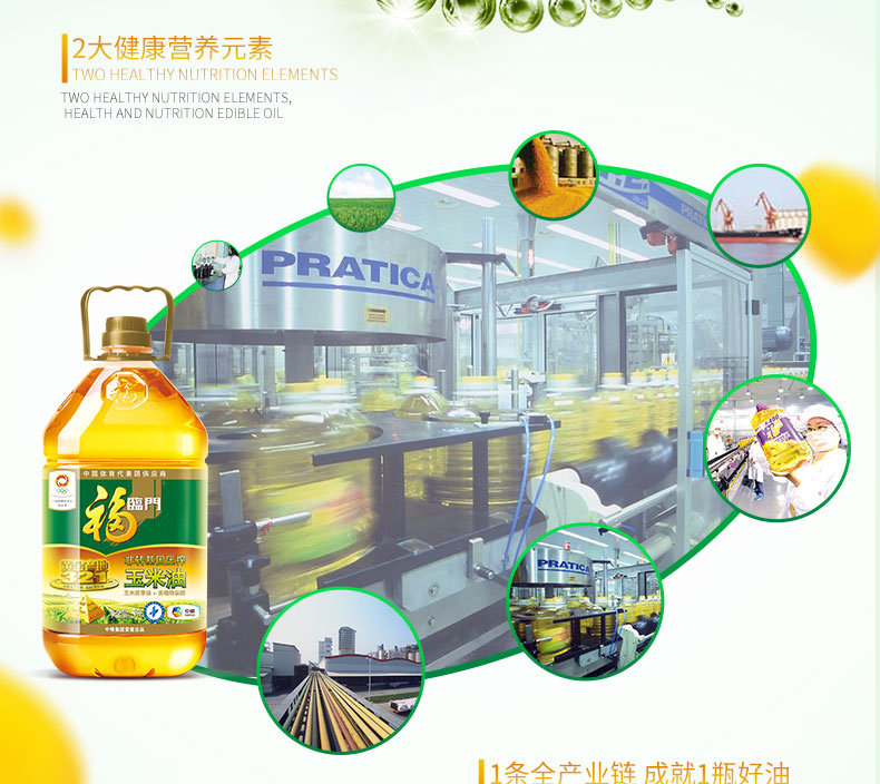 福临门食用油，非转玉米油5L郑州福临门厂家直销插图3