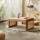 Чайный стул в японском стиле, татами из ротанга, комнатный стул в японском стиле, эркерное окно, стул без ножек, балкон, низкий стул, стул со спинкой, ленивый стул mini 3