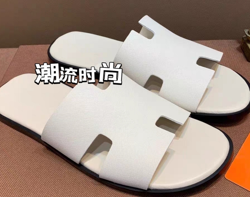 European Style Slip-On Sandals for Men, Full Genuine Leather, 2026 New Model, Indoor and Outdoor Luxury Fashion Beach Shoes
