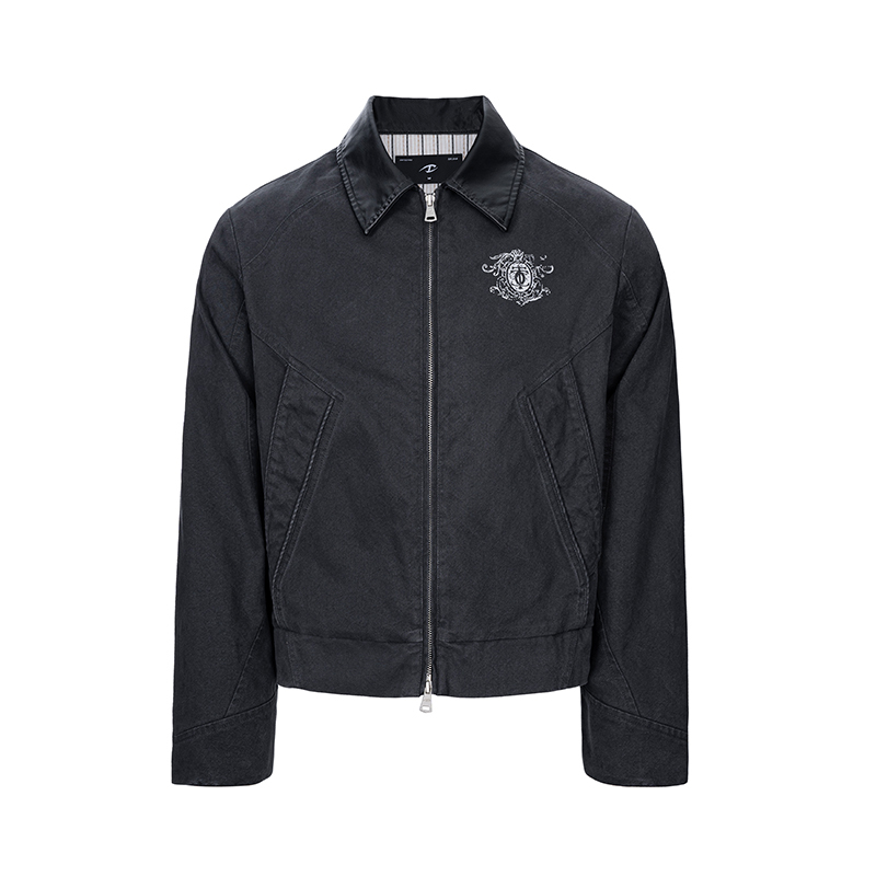 Catsstac Unicorn Sheepskin Collar Hunting Jacket, Three-Dimensional and Structured, Simple and Elegant, with a Light Luxury Feel