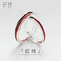 花芽 Оригинальное кольцо для влюбленных, японские и корейские, серебро 925 пробы