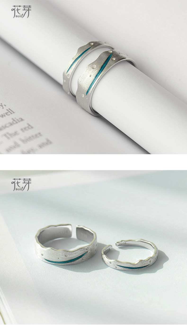 Bague mixte en Argenterie - Ref 3088651 Image 15