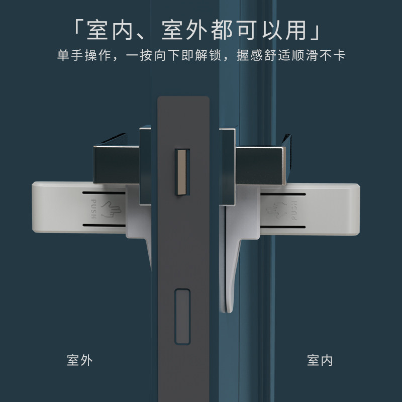 Child Safety Door Handle Lock, No-Drill Installation, Window Lock to Prevent Babies, Cats, Dogs, and Pets from Opening the Door