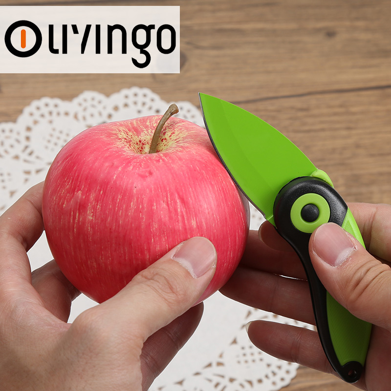 Water fruit knife creative small bird melon fruit paring knife with mini peeling knife stainless steel can be folded and convenient and small cutter