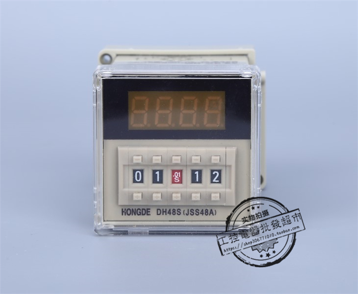 (Manufacturer Direct) Hongde DH48S-1Z (JSS48A) 1 Group time-lapse 1 Instant Digital Display Time-lapse Relay