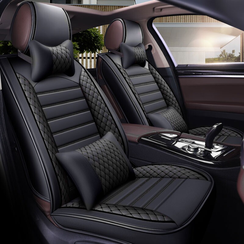 2018 models Dongfeng scenery 580 seats 7-7 exclusive all-bag Four Seasons Leather Cushion Sleeve Wisdom Lids version