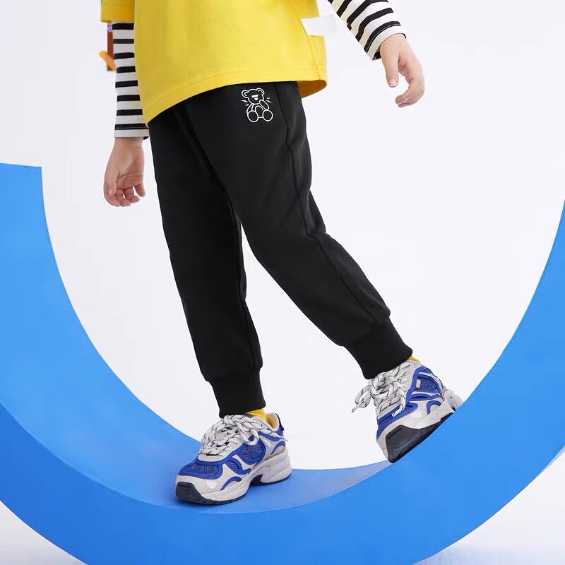 Authentic Baby Boys' Long Pants for Spring and Autumn, Children's Infant Jogger Pants with Elastic Cuffs, Made of Pure Cotton, Stylish, Beautiful and Affordable Authentic Baby Boys' Long Pants for Spring and Autumn, Children's Infant Jogger Pants with Elastic Cuffs, Made of Pure Cotton, Stylish, Beautiful and Affordable
