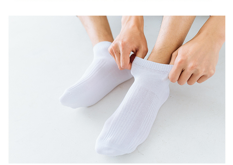 Vớ sợi tre vớ cotton nam vớ tre than vớ nam kinh doanh thoáng khí vớ ngắn ống khử mùi cotton thể thao vớ tất đẹp hàn quốc