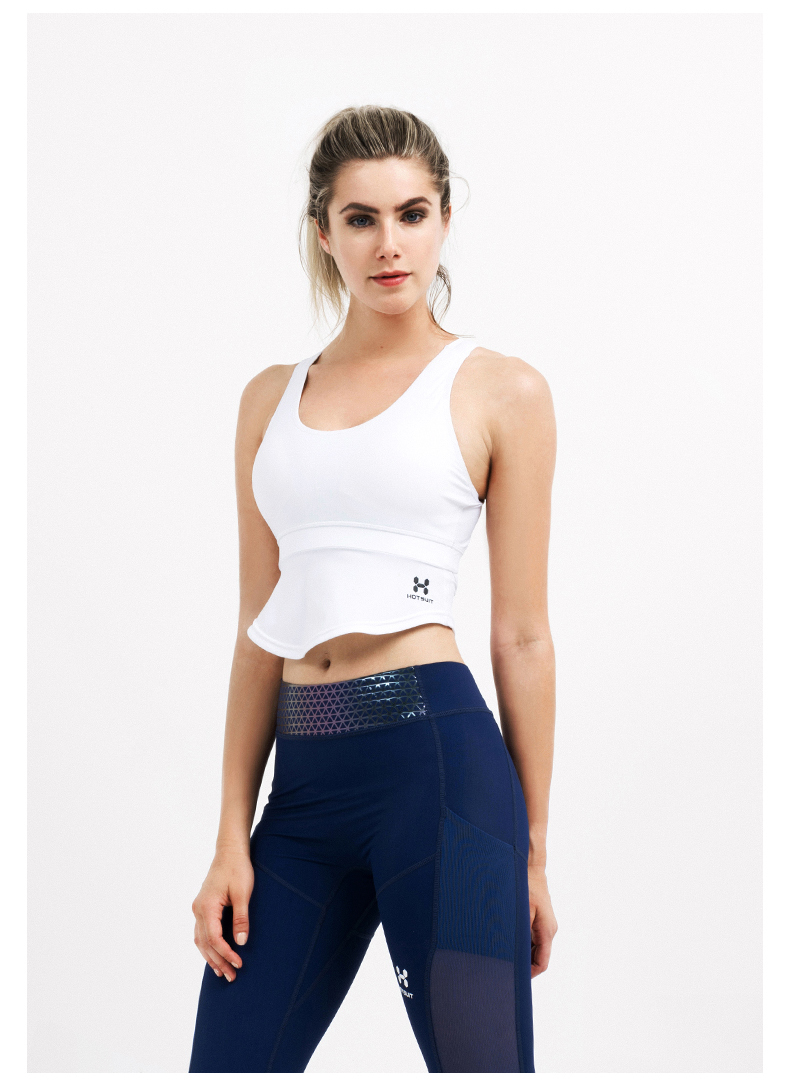 Áo ngực thể thao HOTSUIT nữ 2019 hè mới thể thao vest chạy tập hợp đồ lót - Đồ lót thể thao ao tap gym