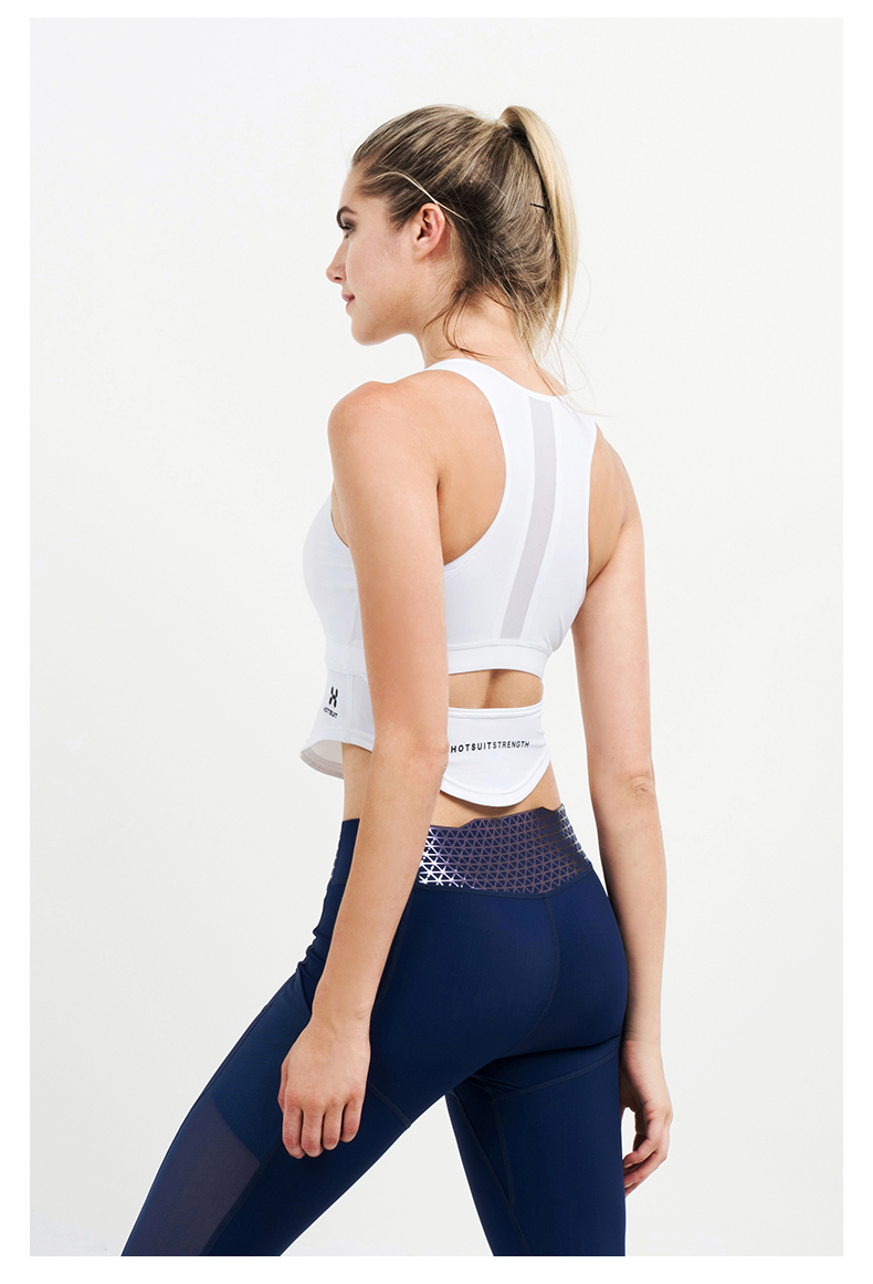 Áo ngực thể thao HOTSUIT nữ 2019 hè mới thể thao vest chạy tập hợp đồ lót - Đồ lót thể thao ao tap gym