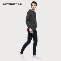 hotsuit back show mens sweatpants pants BLACK LABEL sweatpants casual pants running pants leg closure breathable