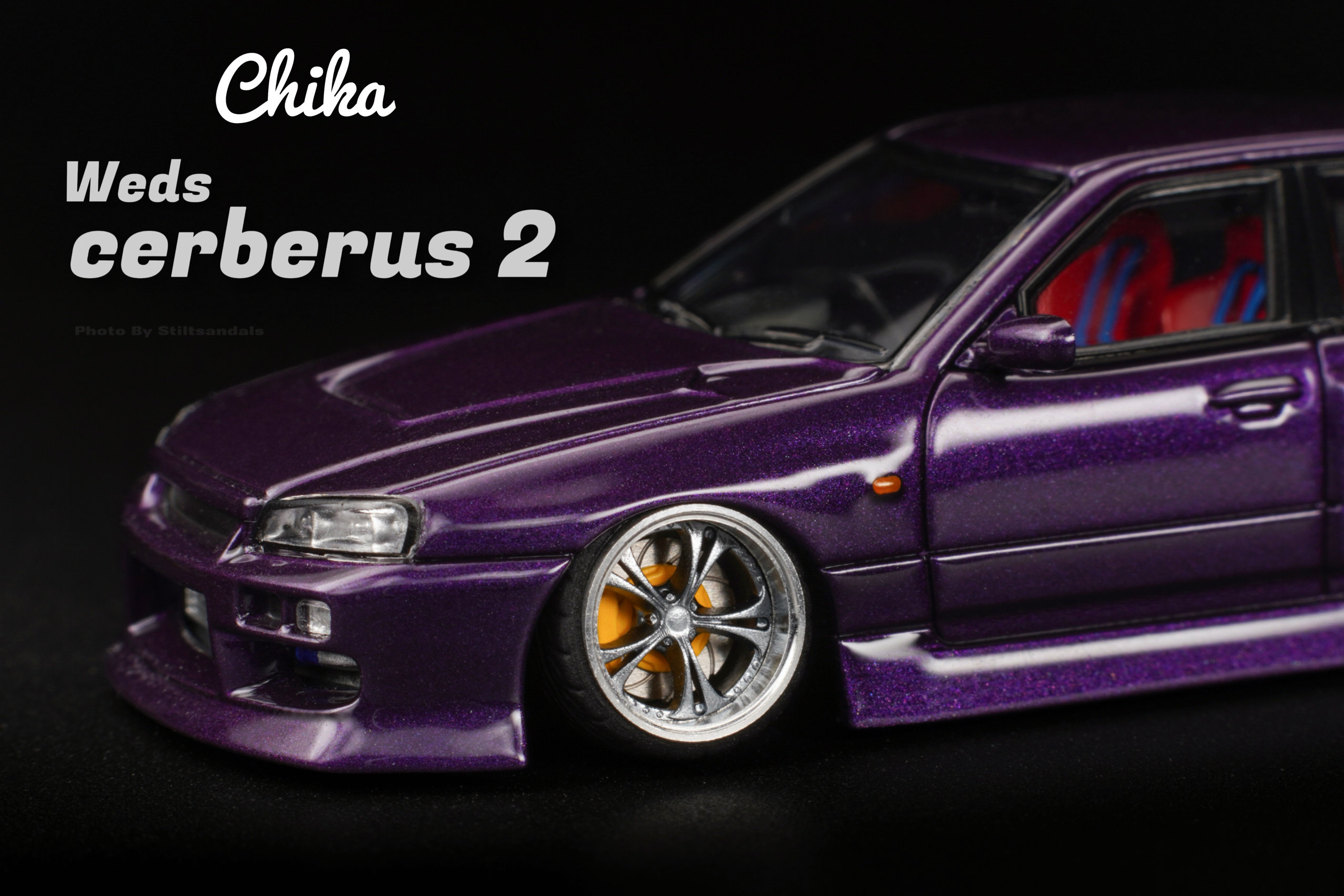 现货】1/64 Chika Weds Cerberus 2 8.9/9.7mm二次改装模型轮毂-淘宝网