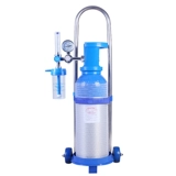 Кислородное цилиндр алюминиевый сплав Медицинский портативный 2/4 литра резервуара с высоким давлением Небольшое спасение наружного кислорода.