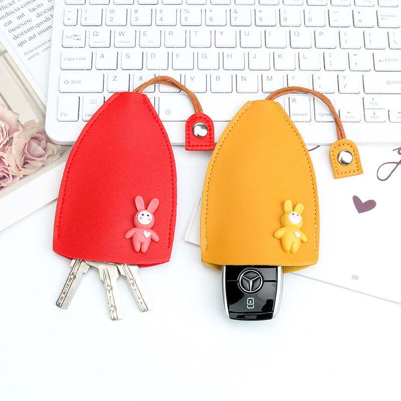 Fashion Creative Pull-out Cartoon Cute Personality Lady Car Key Bag Containing Foss Bens Small Mini Mini