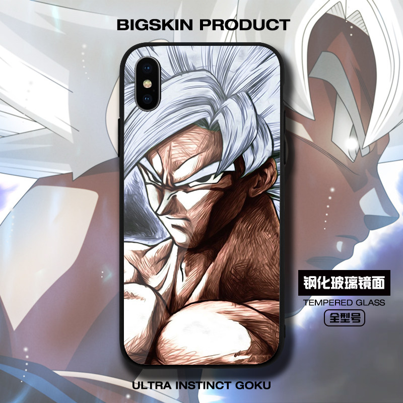 Zizai Jigong Wukong is suitable for iphonexs tempered glass mobile phone protective shell apple 8plus protective cover 6sp