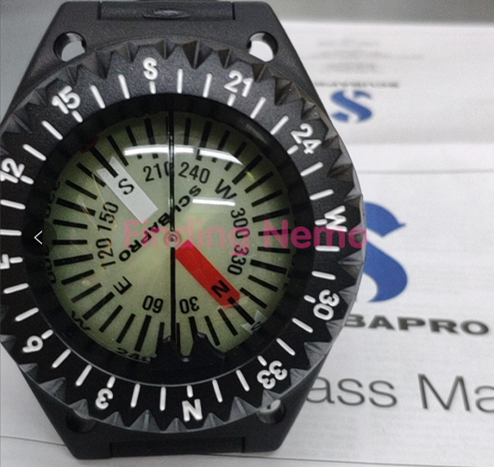 Scubapro FS-2 Wrist Compass Diving Compass Direction Instrument Compass