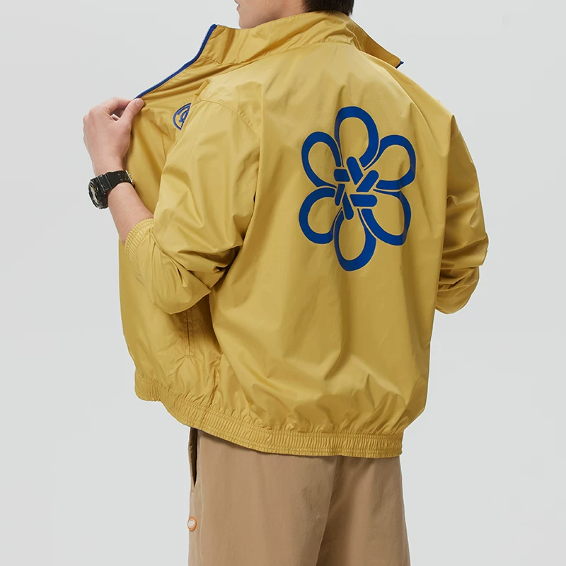 Синий спортивный летний костюм/куртка для мужчин от Adidas