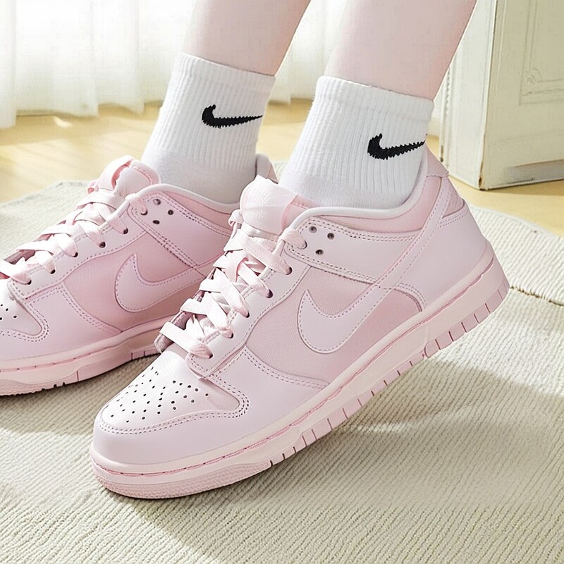 Top Product | Nike Nike Children's Shoes Women's Shoes Dunk Pink Fashion Low-Top Sneakers Sports Shoes 921803-601