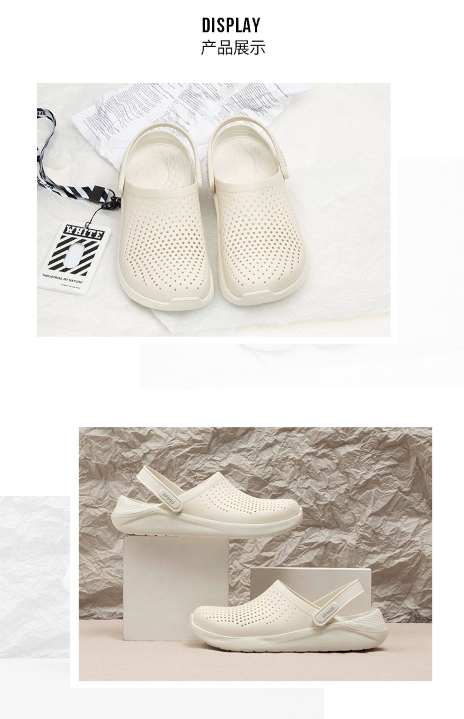 Crocs, кроксы, спортивная пляжная обувь подходит для мужчин и женщин, тапочки, коллекция 2023 crocs / Carlo Chi 