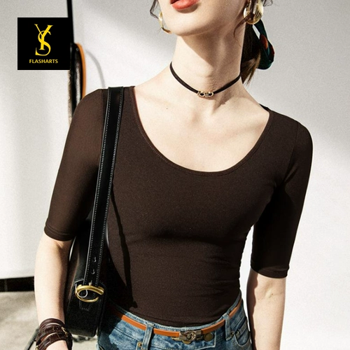 Латинский танцевальный тренировочный костюм для женщин взрослые топы с короткими рукавами