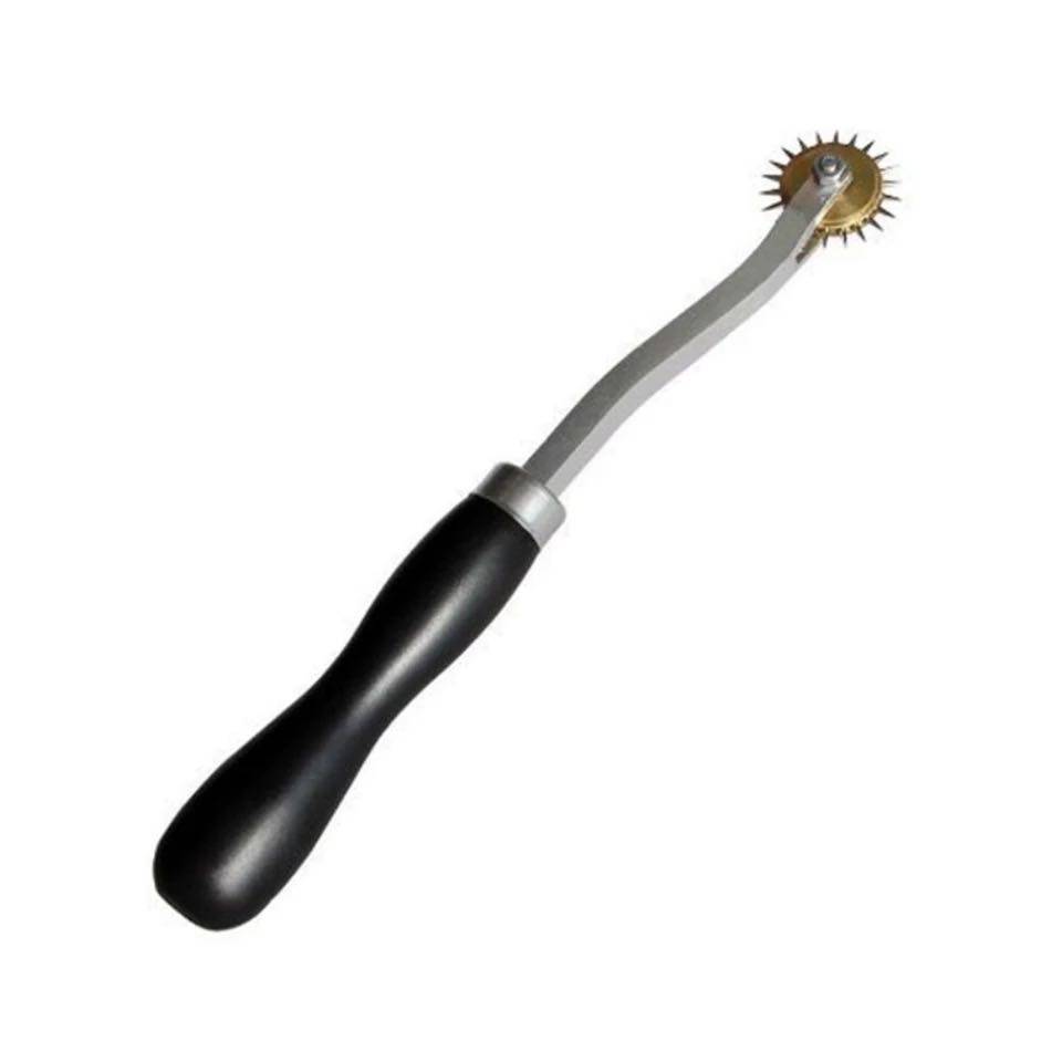 Needle paddle drawing wheel sketching wheel resketch tool tailoring tool to apply fabric leather washed cow leather line