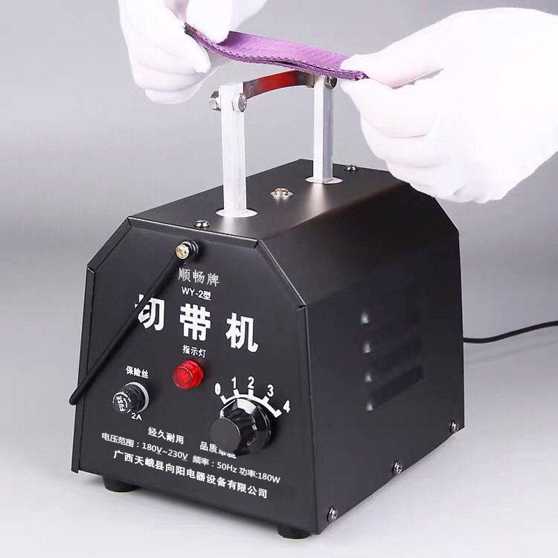 Thermoregulation type manual cutting belt machine electric heat cut webbing webbing fervently machine cutting rope machine cutting rope machine cis-cut belt machine