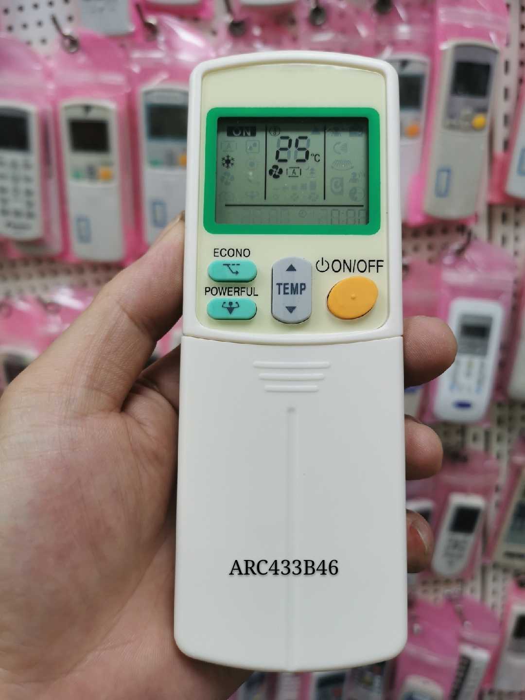 Suitable for DAIKIN AIR Conditioner remote control model ARC433B46 B47 B48