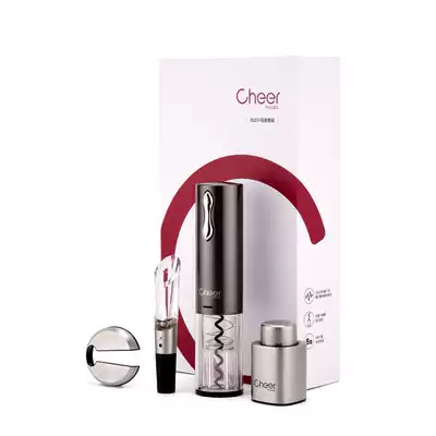 Cheer Keier wine bottle opener set Bottle opener Stainless steel to send friends and family gifts Electric bottle opener