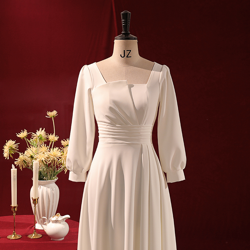 Plus-Size Evening Dress for Chubby Girls, Slimming and Tummy-Concealing, High-End Feel, 100kg Extra-Large Size Dress for Girls