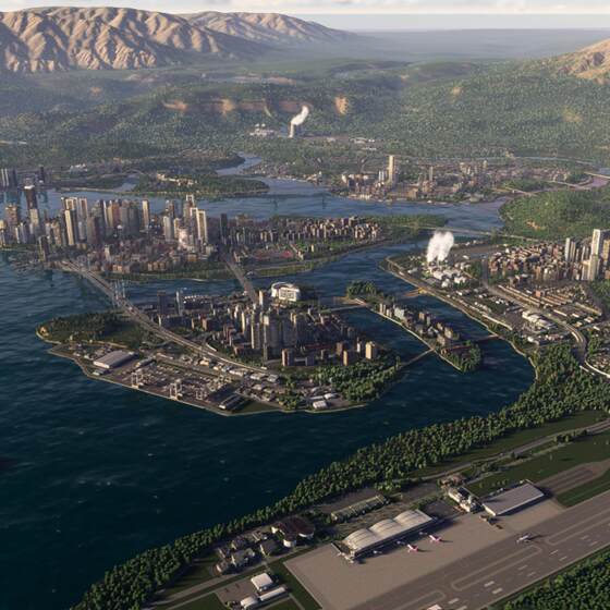 City Skylines 2 Steam Offline Single-Player Game Sharing Account Skylines Ii City Skylines 2