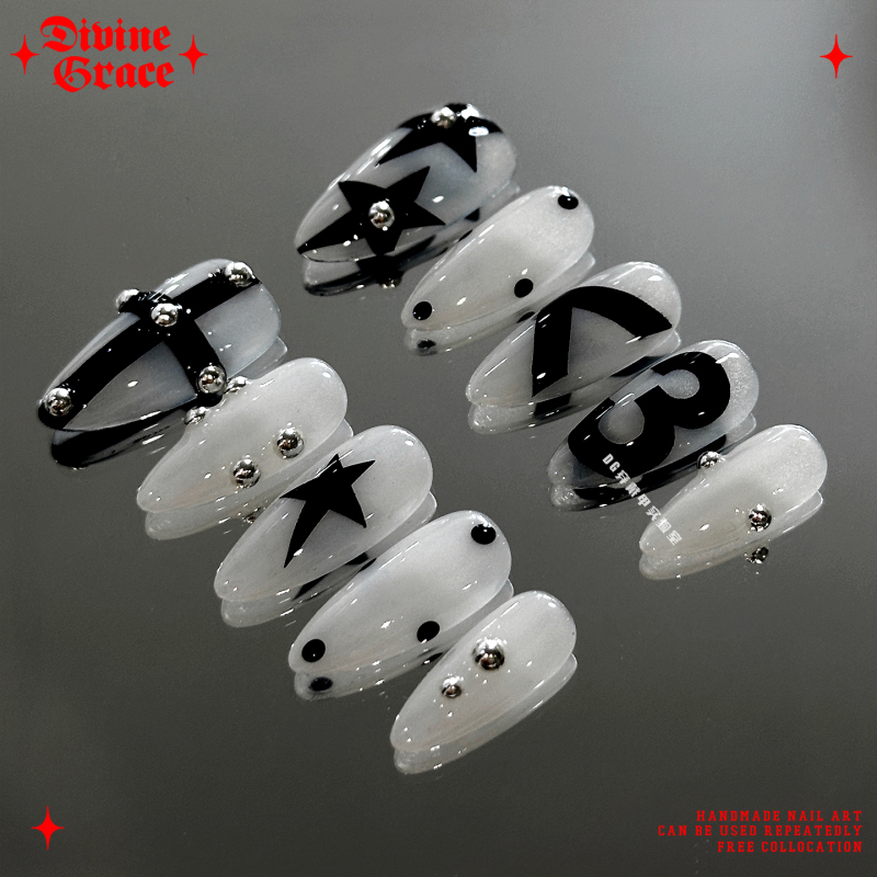 【Dg】Milky Glass Clear and Brightening Wearable Nails for Hot Girls<3 Nail Art/High-Quality Handmade Wearable Nails 【Dg】Milky Glass Clear and Brightening Wearable Nails for Hot Girls<3 Nail Art/High-Quality Handmade Wearable Nails