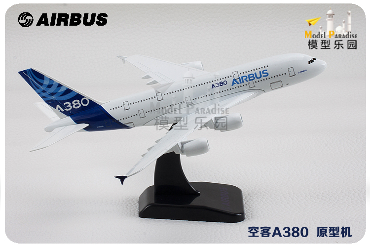 Airbus a380 nguyên mẫu máy 15cm18,5cm mô hình hợp kim máy bay không gian hành khách máy bay mô hình tĩnh đồ chơi trang trí xe tăng mô hình