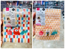 Japans DAISO cute and windy lucky cat Dharma cat Dharma packaging baked gift small ziplock bag food can be