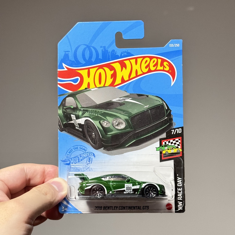 Hot Wheels Car 2018 Bentley Gt3
