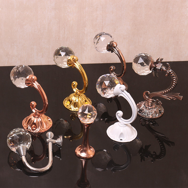 Clothing Store Upper Wall Crystal Hook clothes Zhenghanging clothes hanger Rack Wall single point hanging single hook on wall