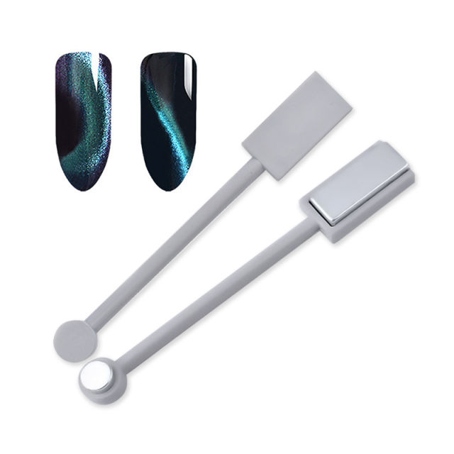 Beauty A tool double head magnet super strong magnetic tape handle cat eye gel nail polish special magnet magnetic block