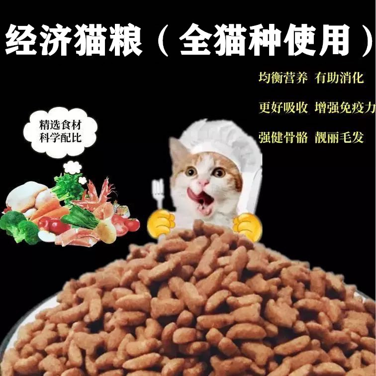Cat Food Deep Sea Fish Young Cat Into Cat Stray Cat Staple Food Cat Food