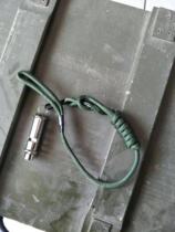 Boutique inventory new ship whistle military fans collection outdoor survival Navy collection stainless steel whistle 54 green rope